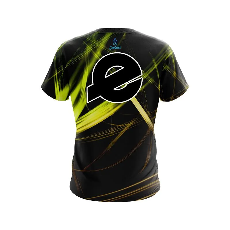 Ebonite Yellow Spiral CoolWick Bowling Jersey