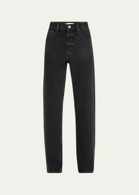 FRAME Men's Washed Straight-Leg Jeans