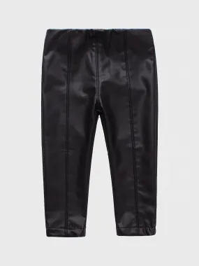     MAYORAL  Girls' Synthetic Leather Leggings    