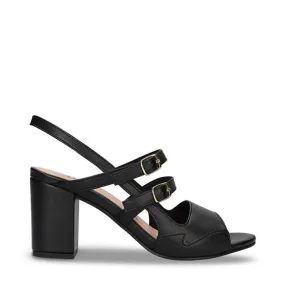 NAE Sandals Roma Vegan Eco-Leather Black
