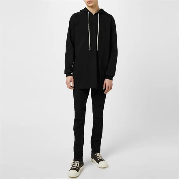 RICK OWENS  |Plain Cotton Designers Hoodies