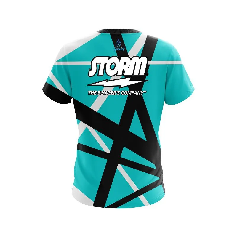 Storm Rocker Teal CoolWick Bowling Jersey