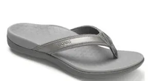 Vionic Womens Tide II Sandals - Pewter Metallic